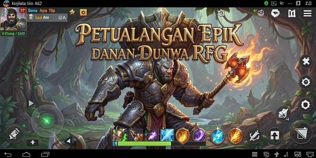 Tangkapan layar menunjukkan aksi pertarungan seru dengan karakter yang beragam.