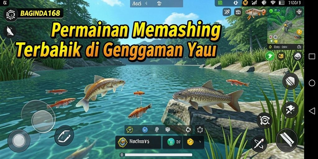 Screenshot BAGINDA168 menampilkan aksi memancing yang seru dan menantang.