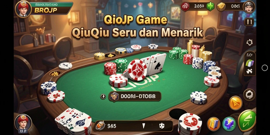 Screenshot game BROJP dengan gameplay QiuQiu yang menarik.