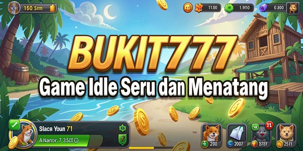 Tampilan gameplay BUKIT777 yang menarik dan penuh warna.