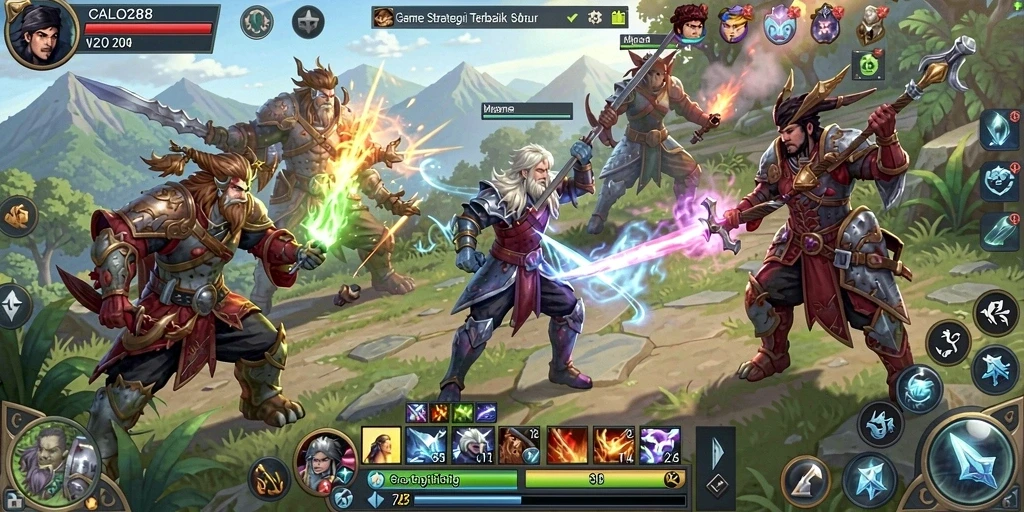 Gameplay seru dalam CALO288 dengan strategi yang mendebarkan.