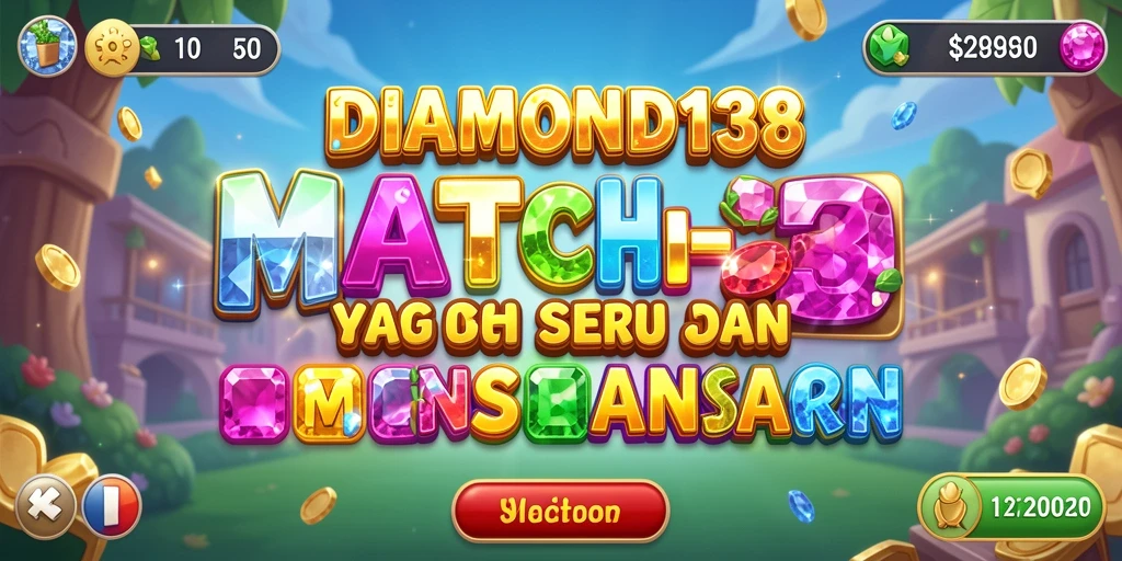 Gameplay seru dan menantang di DIAMOND138 dengan grafis cerah.