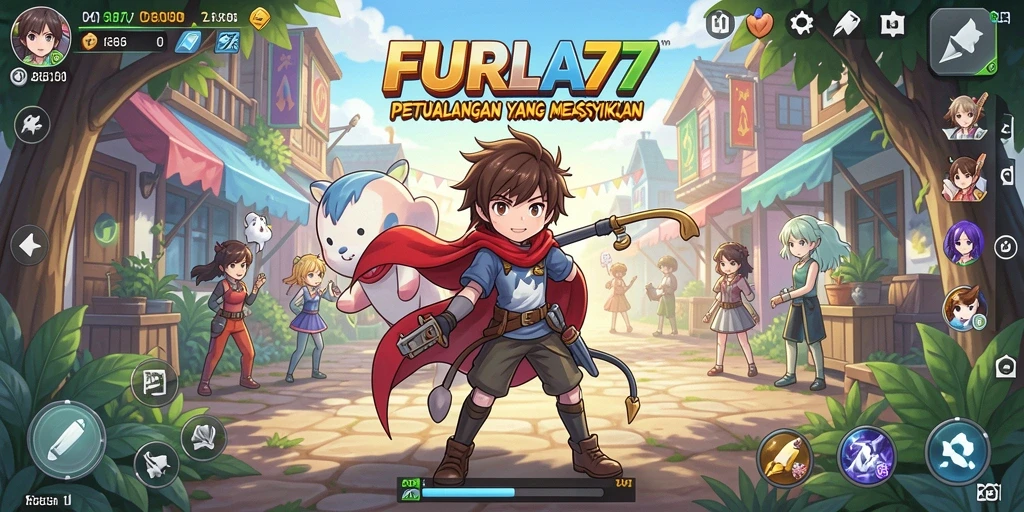 Tampilan gameplay FURLA77 yang seru dan penuh aksi.
