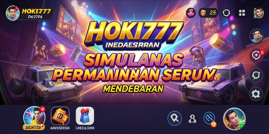 Tampilan menawan dari gameplay seru HOKI777.