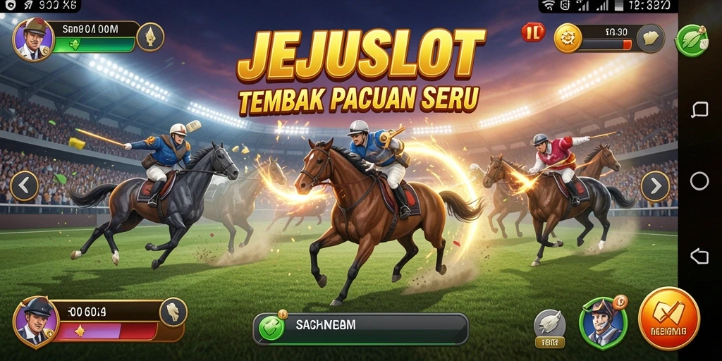 Screenshot dari gameplay seru JEJUSLOT di arena tempur.