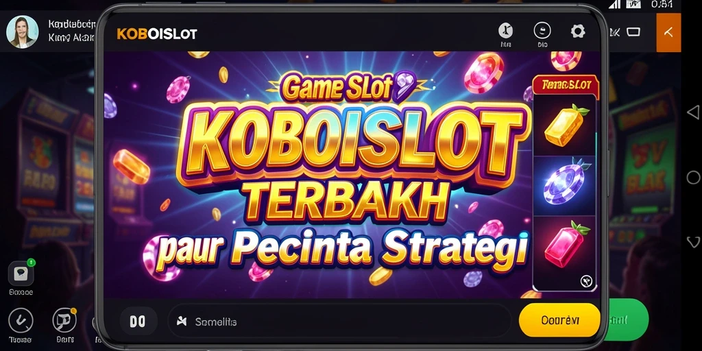 Tampilan menarik gameplay KOBOISLOT dengan berbagai mesin slot.
