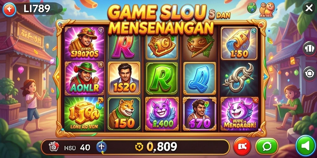 Tampilan gameplay menarik dari game Slot LI789.