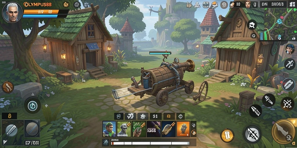 Tampilan gameplay OLYMPUS88 yang menarik dan memukau.