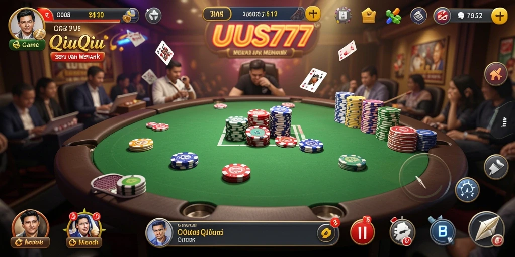 Tampilan menarik dari gameplay seru QiuQiu UUS777.