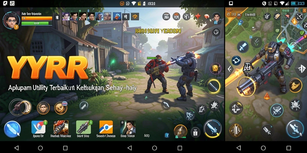 Screenshot utama YYRR menunjukkan antarmuka aplikasi Utility yang sederhana dan fungsional.